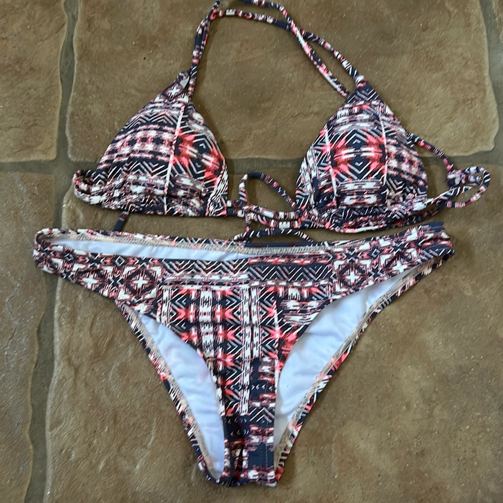Emerald Bay Triangle Top Bikini Set